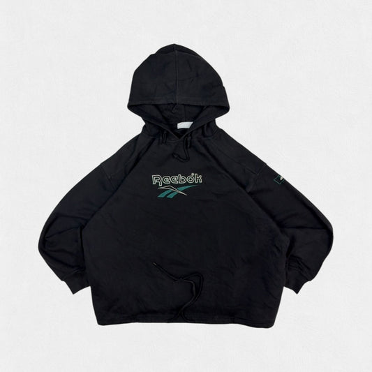 Vintage 90s Reebok spell out hoodie (XL)