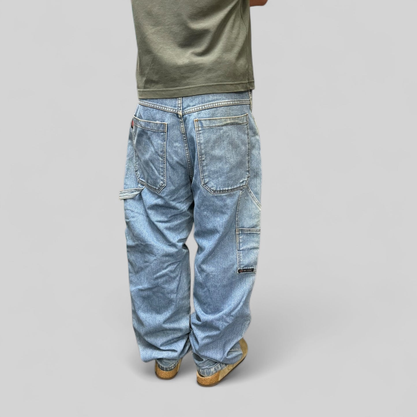 Vintage Y2K Wu Tang baggy carpenter jeans (W36)