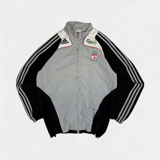 Vintage Liverpool 2007/08 Adidas football track jacket (L)
