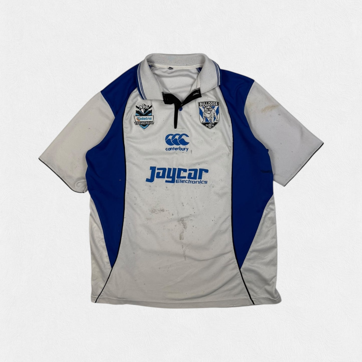 Vintage Bankstown Bulldogs Canterbury rugby league shirt (M)