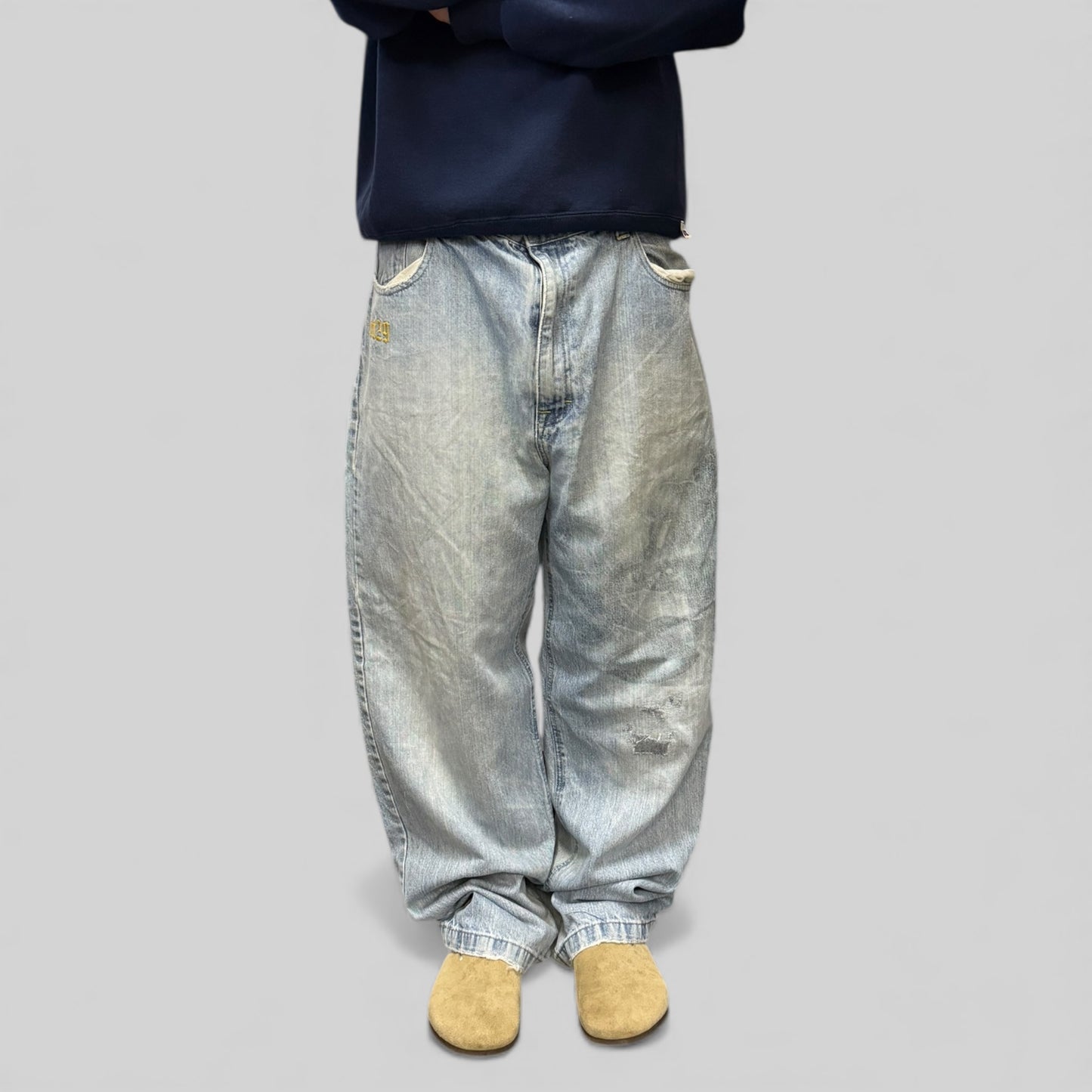 Vintage Y2K baggy hip hop Jeans (W40)