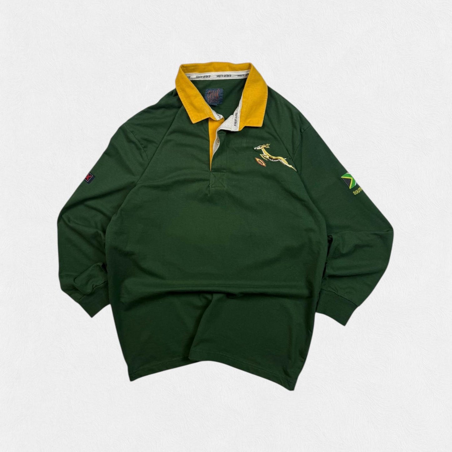 Vintage South Africa springboks rugby union shirt (L)