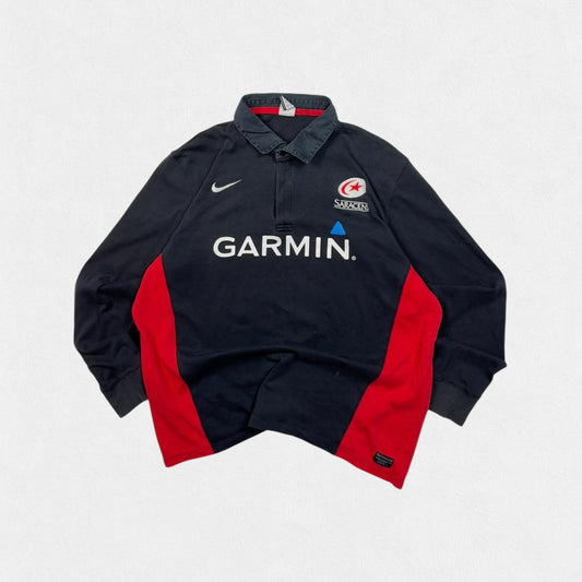 Saracens 2011/12 Nike rugby union shirt (L)