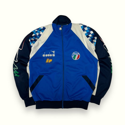 Vintage Italy 1990/92 Diadora football track jacket (L)