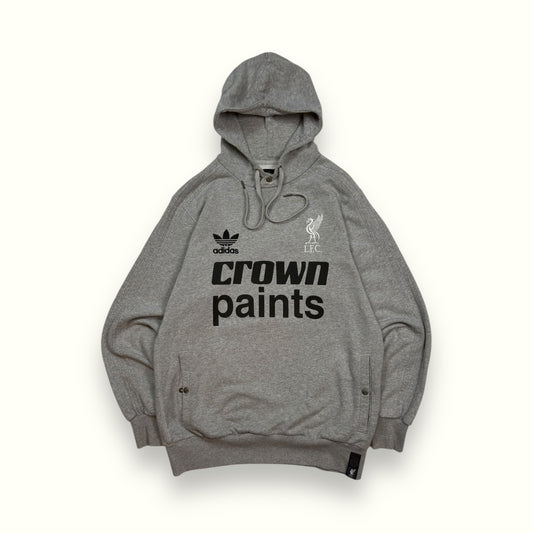 Vintage Liverpool Adidas crown paints hoodie (M)