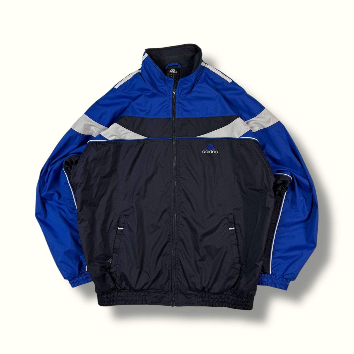 Vintage Adidas colour block track jacket (XL)