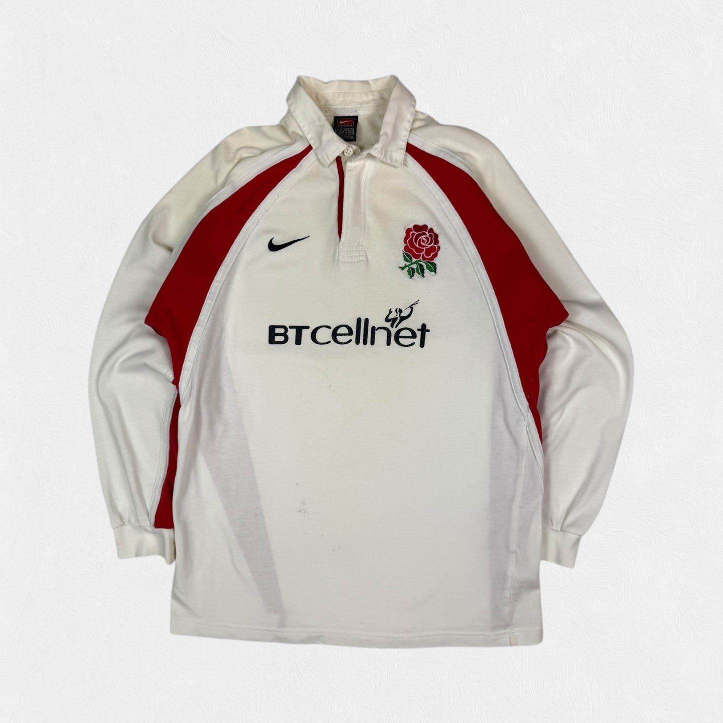 Vintage England 2001/02 Nike rugby union shirt (L)