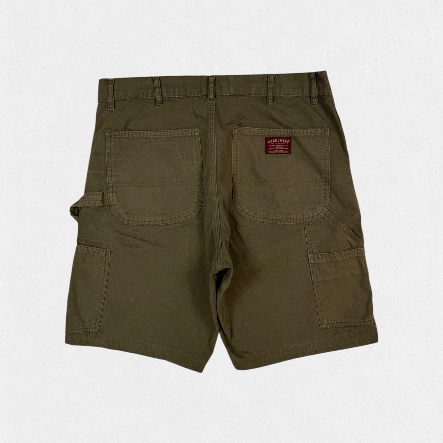 Vintage baggy carpenter shorts (W34)