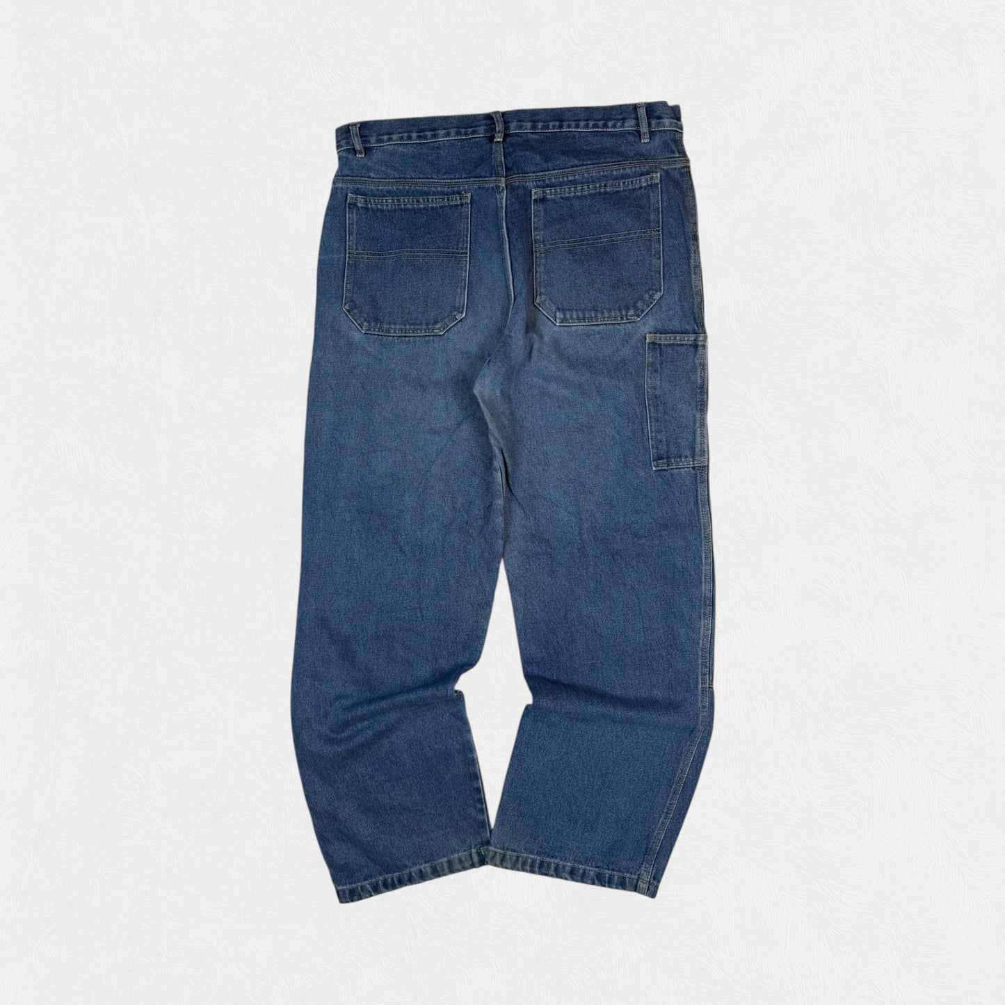 Baggy fit double knee carpenter jeans (W36)