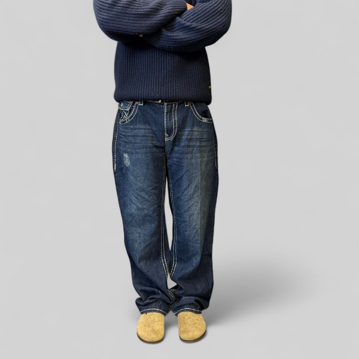 True Religion ricky baggy Jeans (W40)