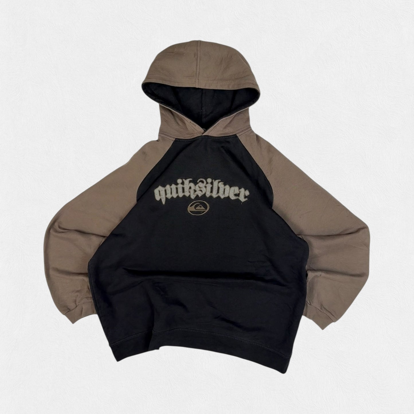 Vintage Y2K Quiksilver spell out hoodie (L)