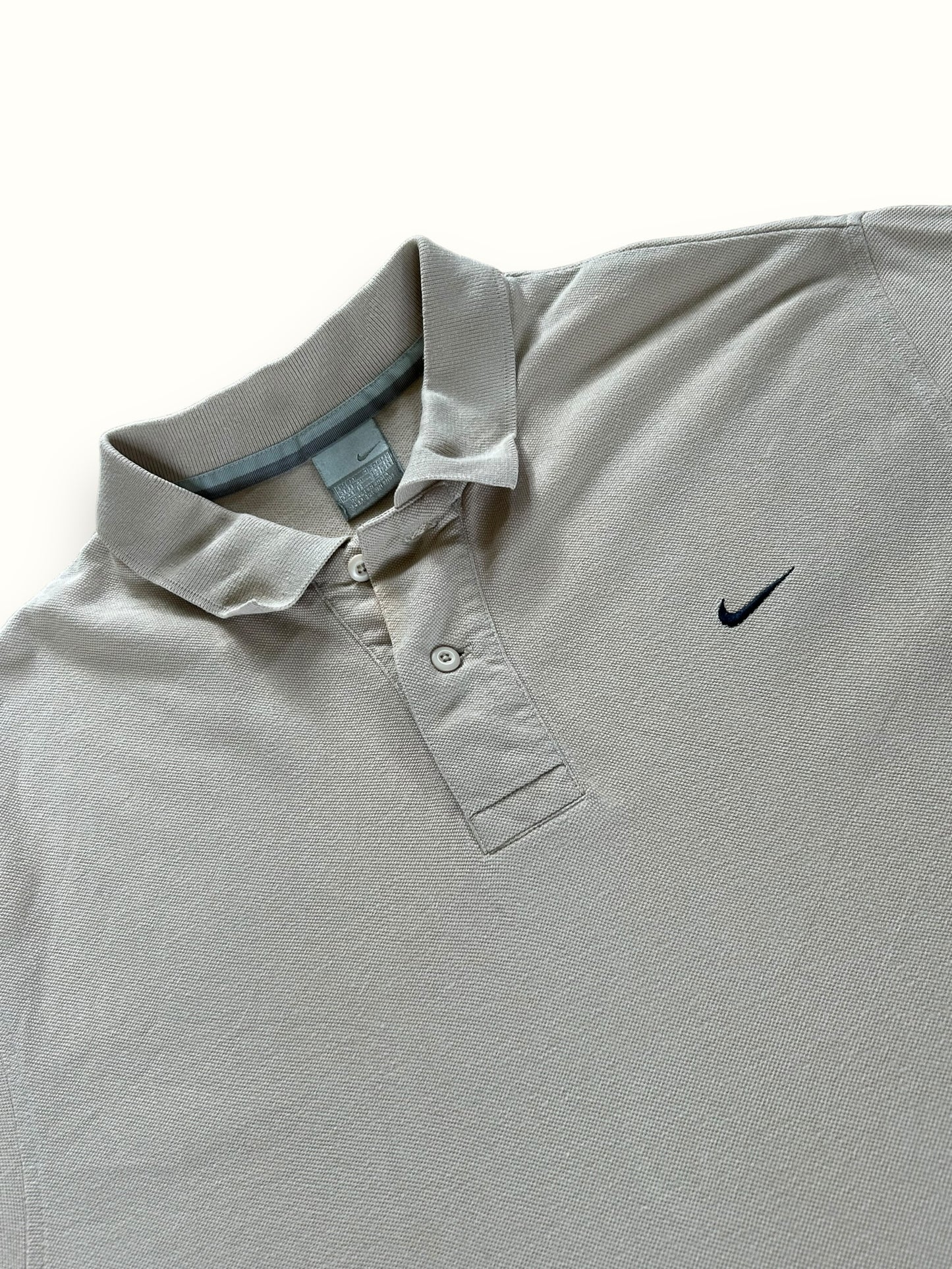 Vintage Nike mini swoosh polo shirt (M)