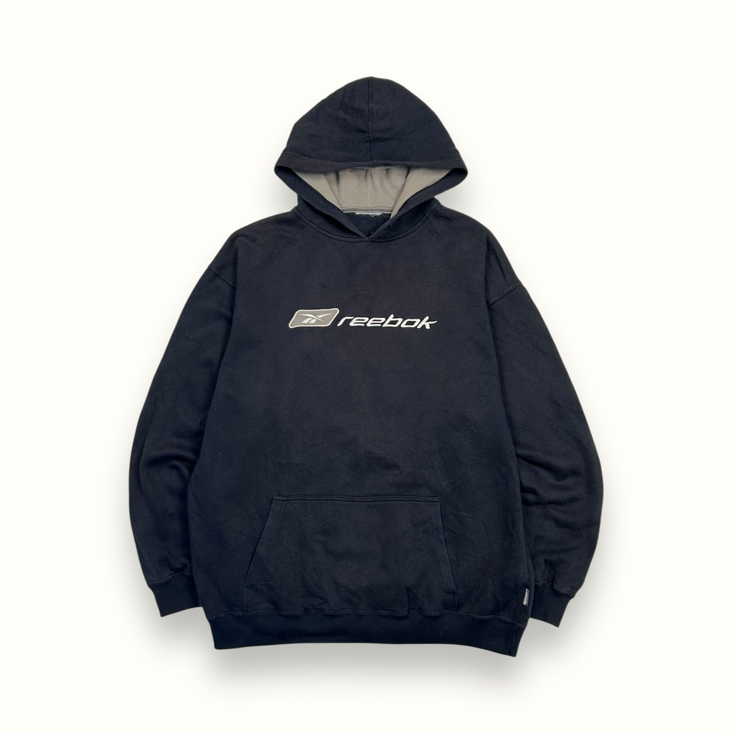 Vintage Reebok spell out hoodie (L)