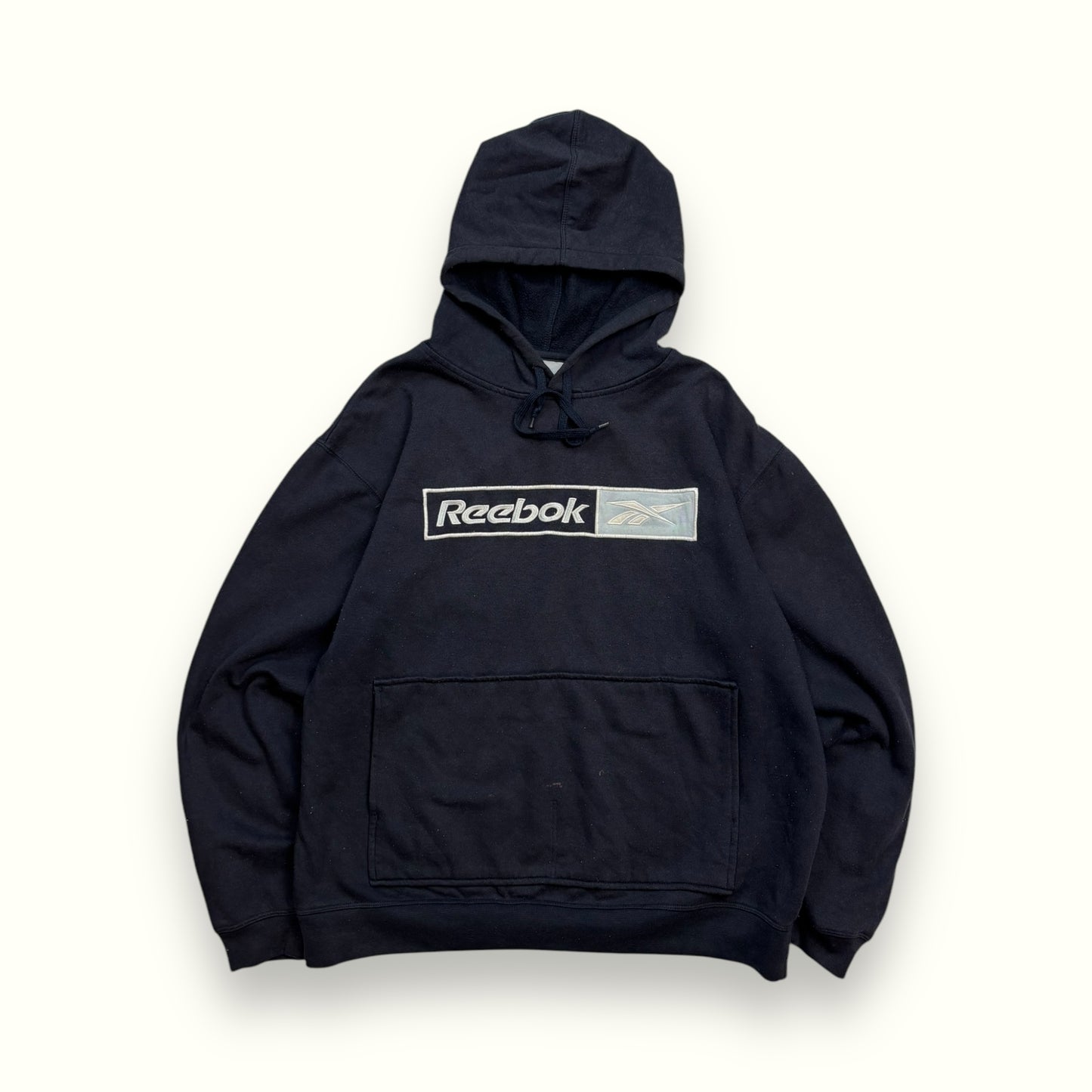 Vintage Reebok spell out hoodie (M)