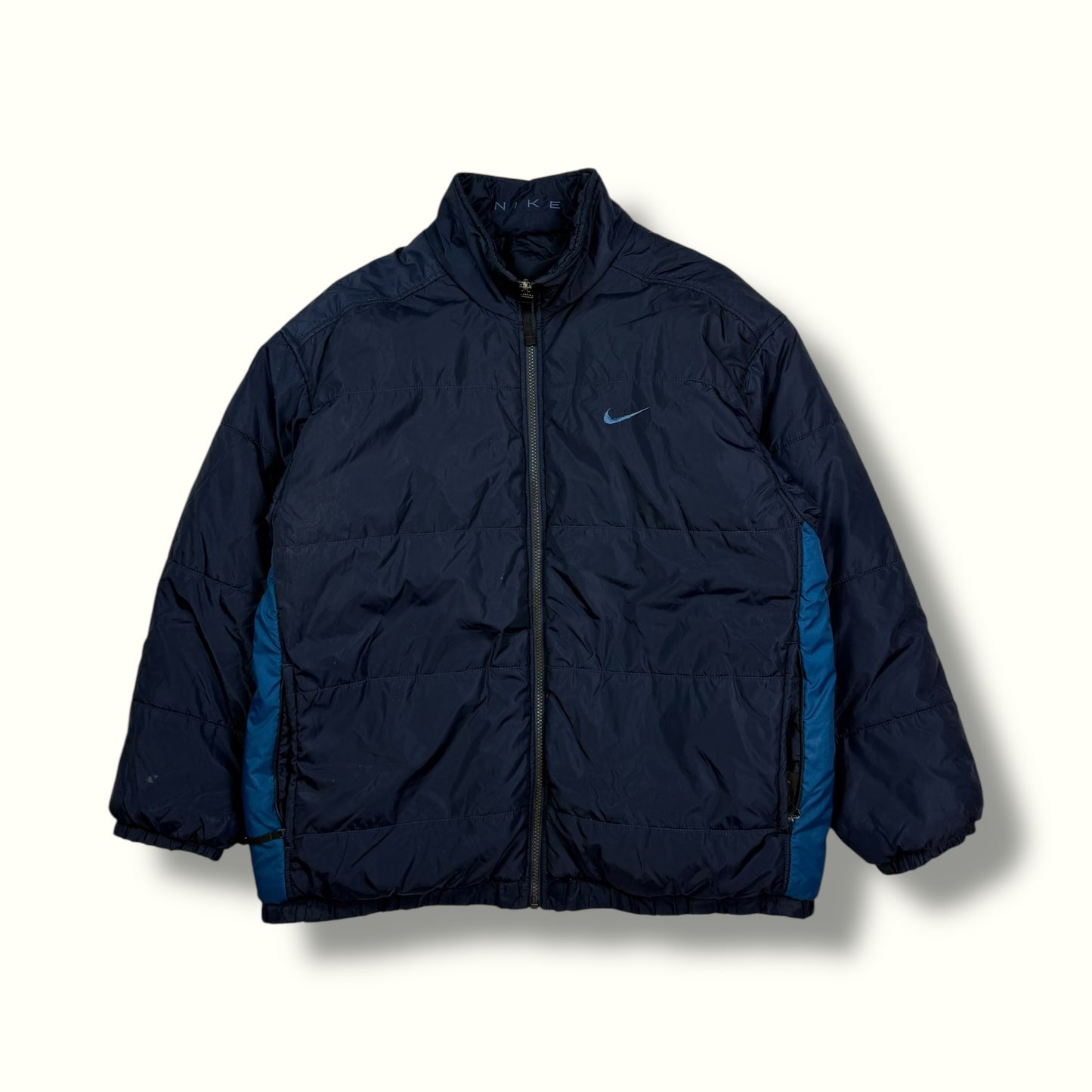 Vintage 90s Nike reversible puffer jacket (M)