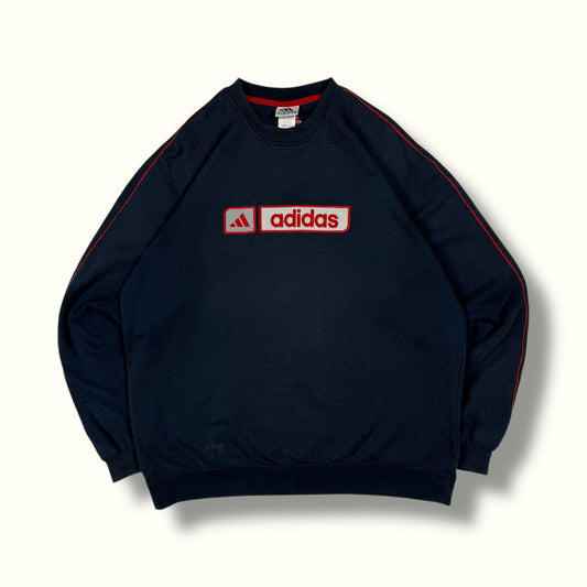 Vintage Adidas spell out sweatshirt (XL)