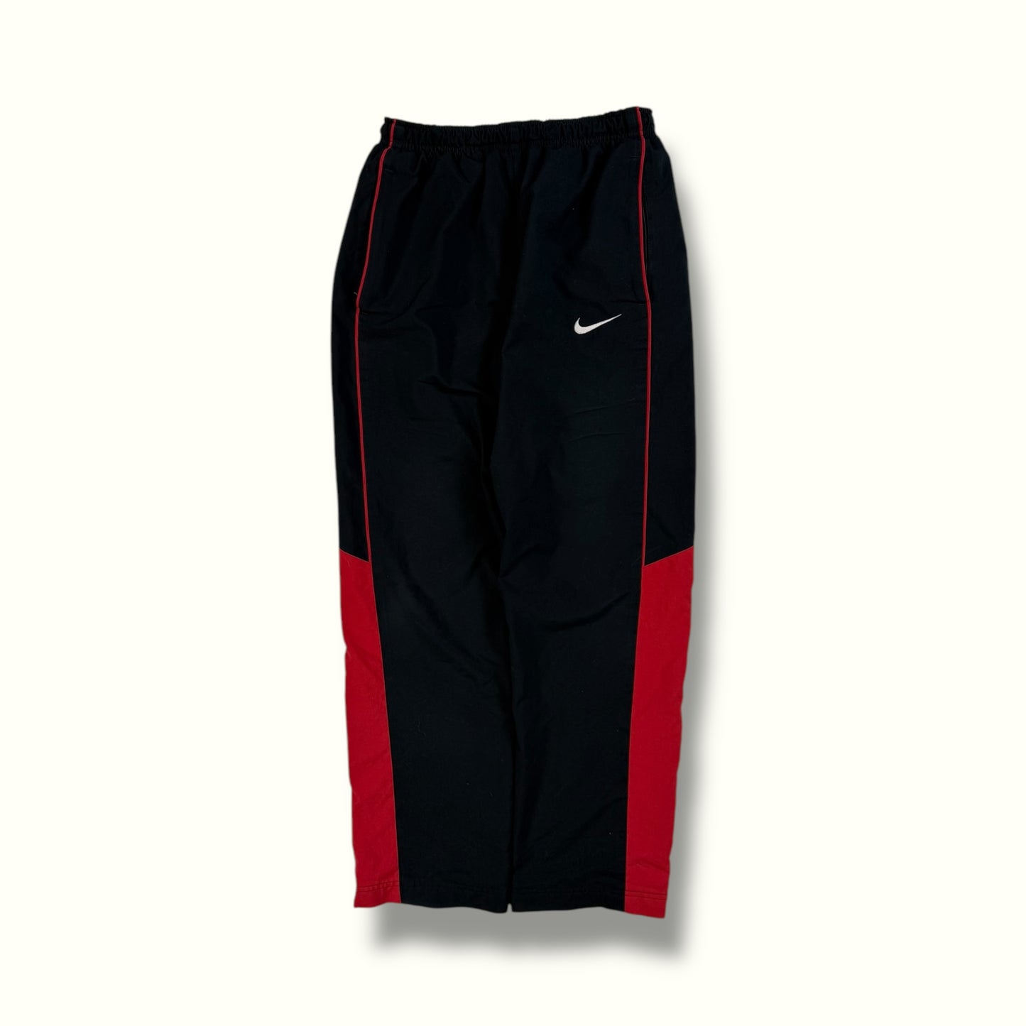 Vintage Nike side stripe track pants (S)