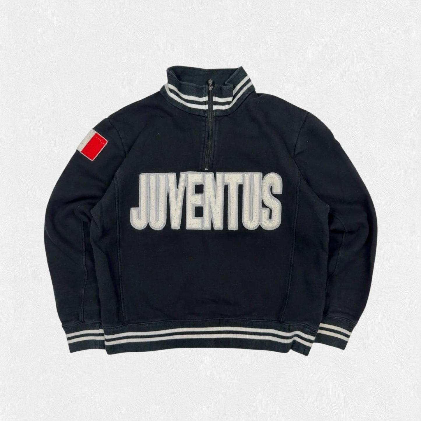 Vintage Juventus 2008/09 football quarter zip sweatshirt (M)