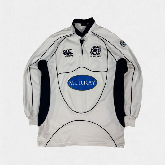 Vintage Scotland 2007/08 Canterbury rugby union shirt (M)