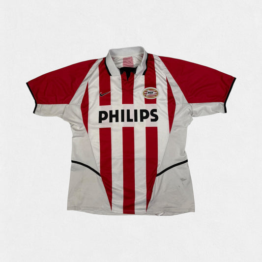 Vintage PSV 2002/03 Nike home football shirt (L)