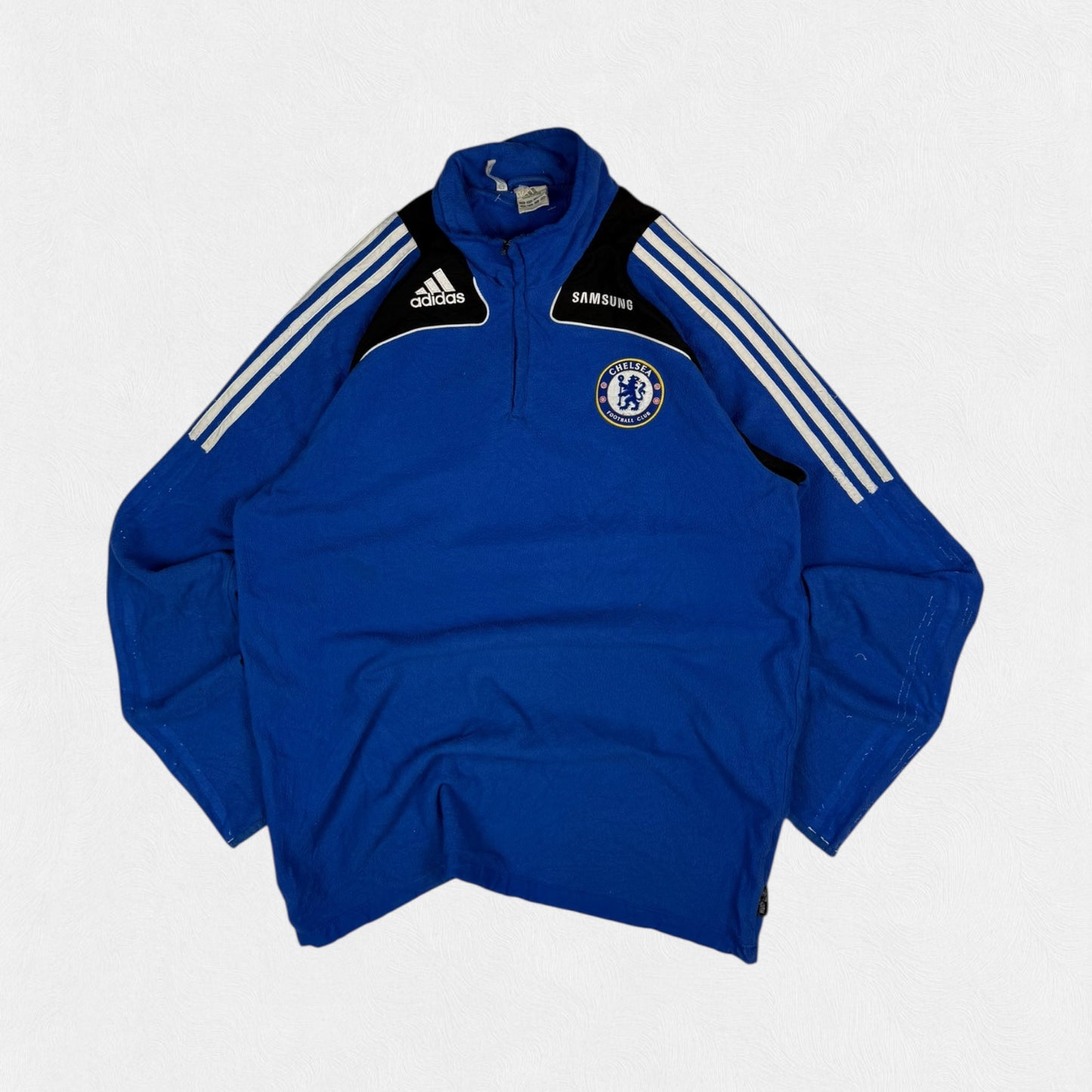 Vintage Chelsea 2008/09 Adidas quarter zip fleece (L)