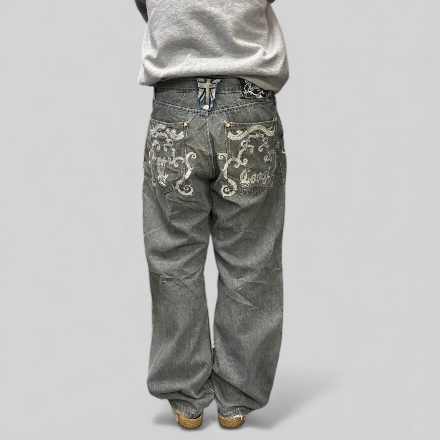 Vintage Y2K Coogi baggy hip hop jeans (W34)