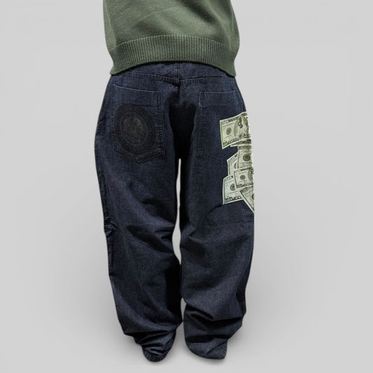 Vintage baggy hip hop denim jeans (W36)