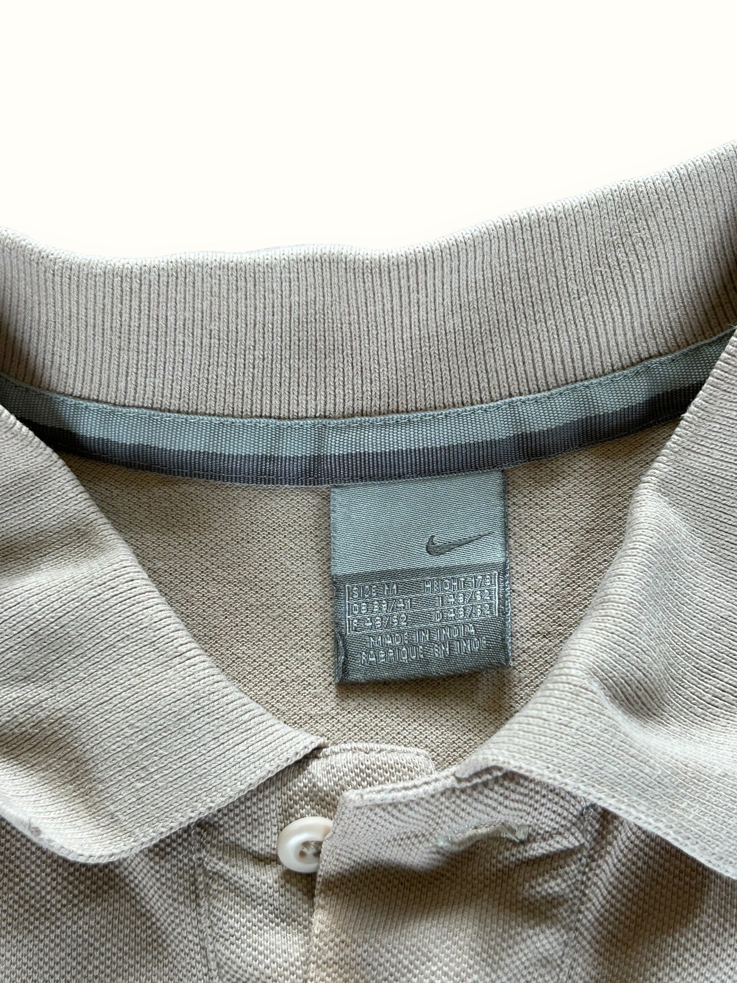 Vintage Nike mini swoosh polo shirt (M)