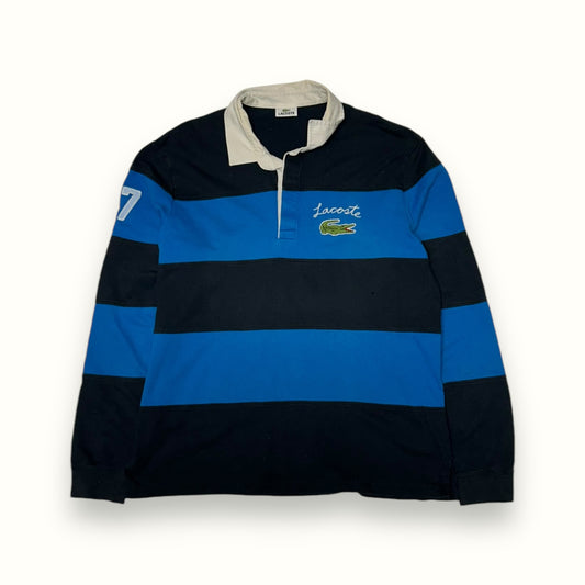 Lacoste striped rugby polo (XL)