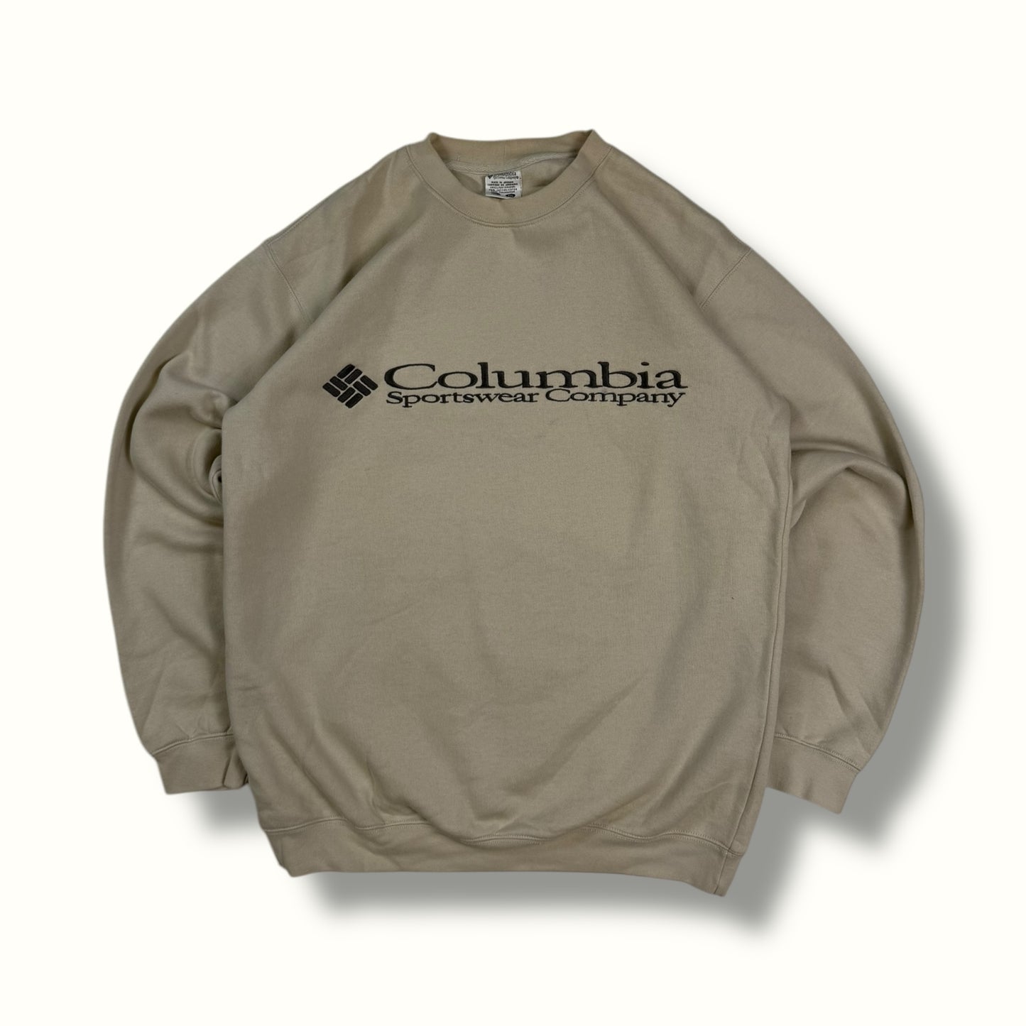 Vintage Columbia spell out sweatshirt (L)