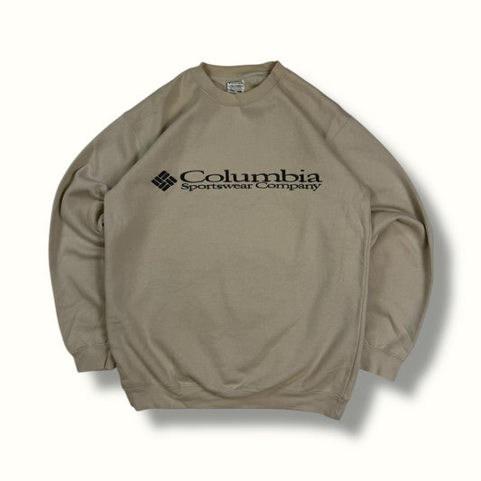 Vintage Columbia spell out sweatshirt (L)