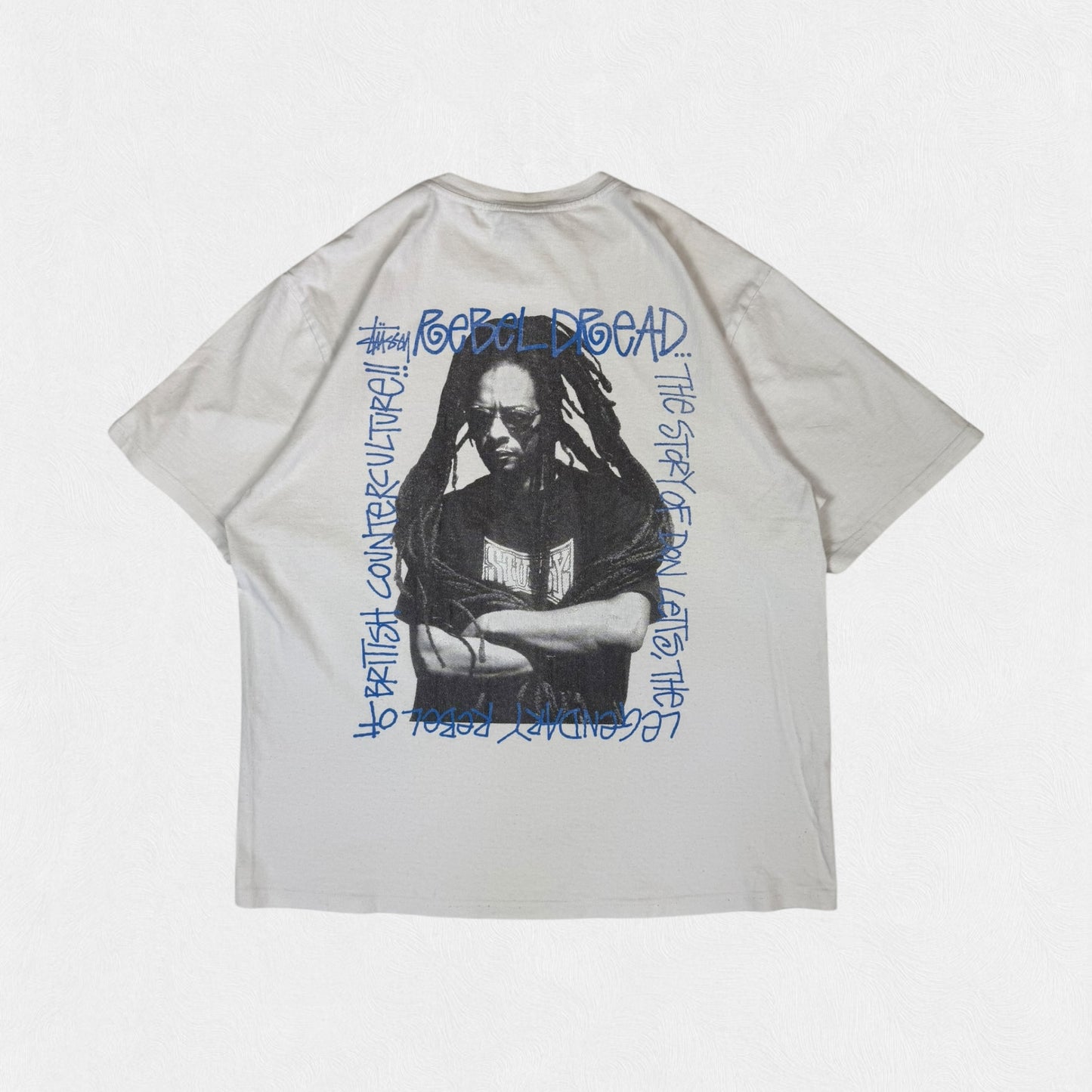 Stussy rebel dread graphic tee (L)