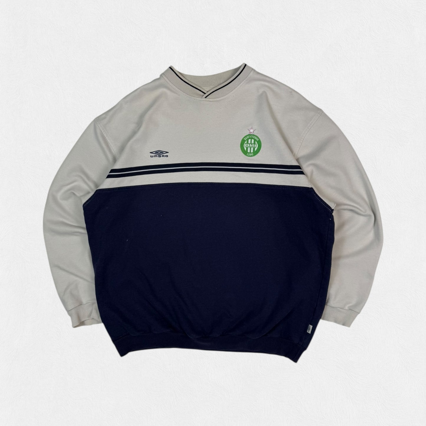 Vintage AS St Etienne Umbro football sweatshirt (L)