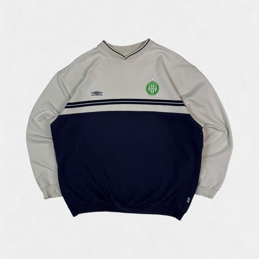 Vintage AS St Etienne Umbro football sweatshirt (L)