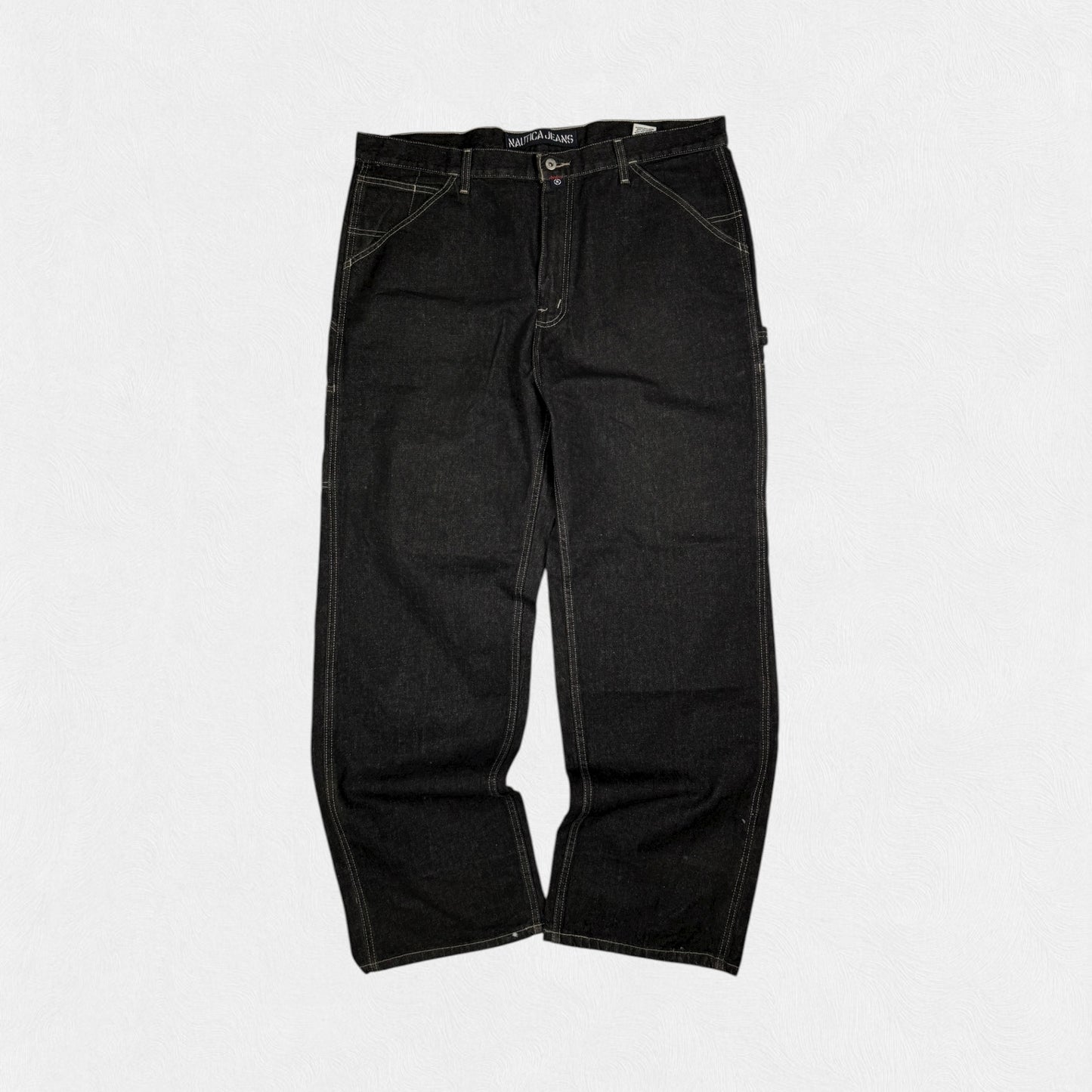 Vintage Nautica Jeans raw carpenter denim jeans (W40)