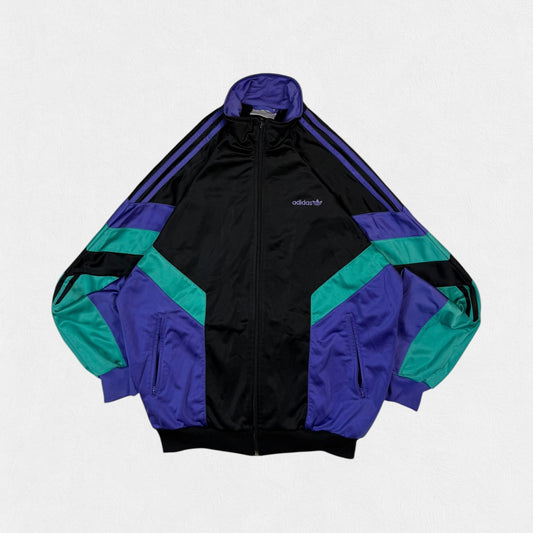 Vintage 90s Adidas originals colour block track top (M)