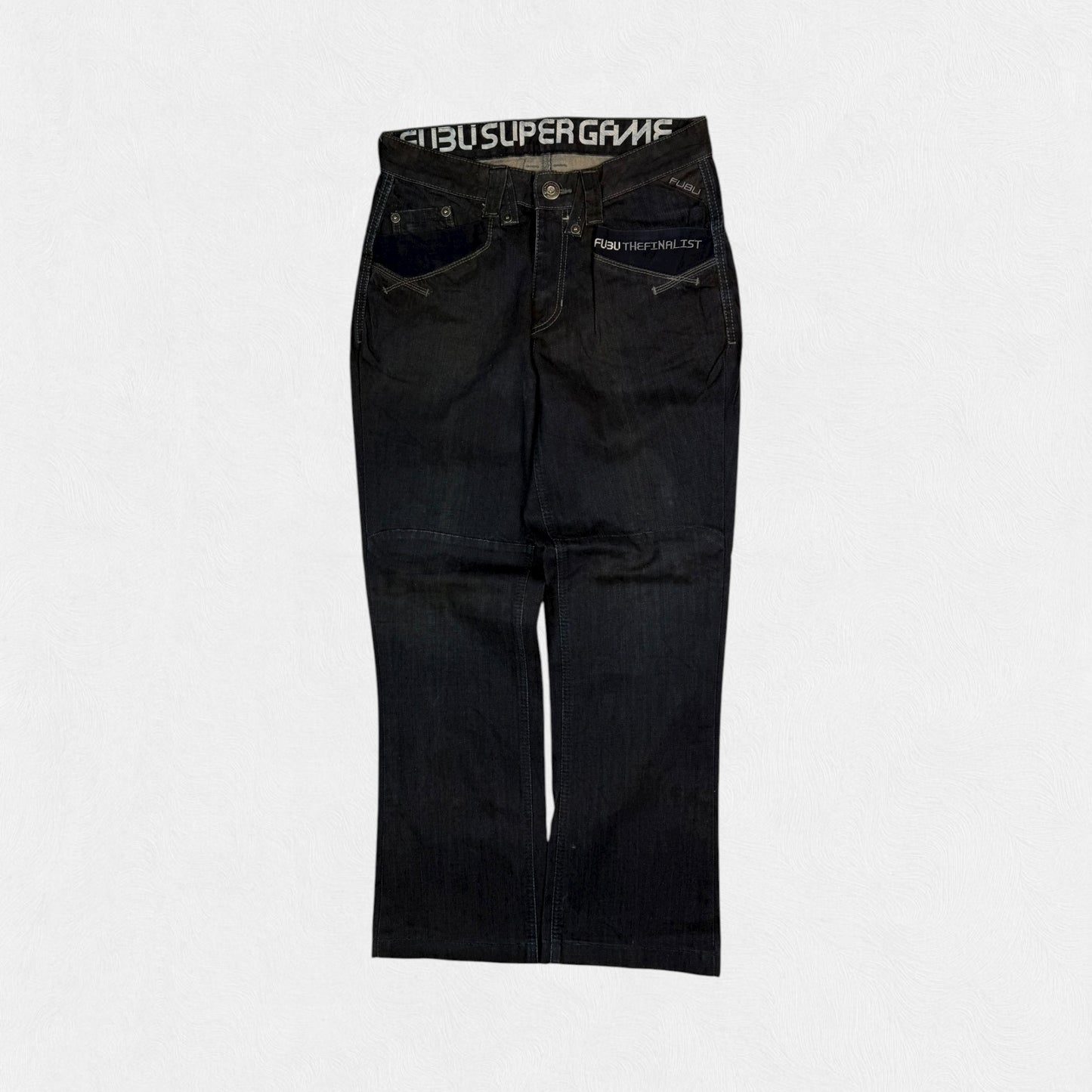 Vintage Fubu baggy hip hop jeans (W30)