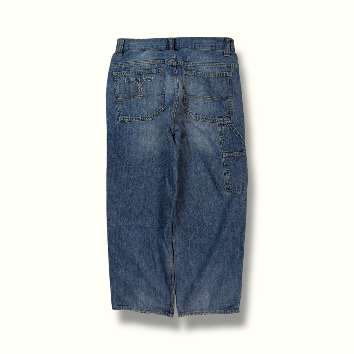 Vintage US Polo ASSN baggy jeans (W30)