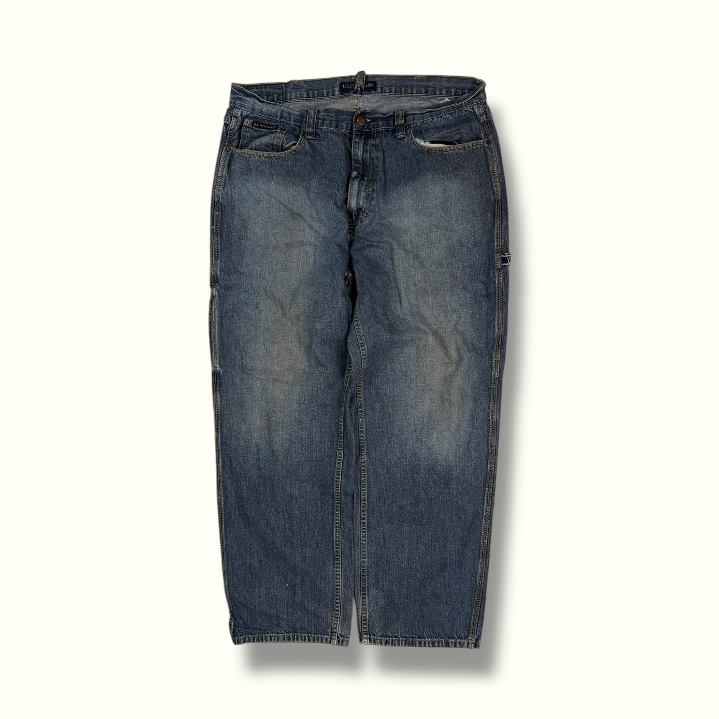 Vintage US Polo ASSN baggy carpenter jeans (W36)