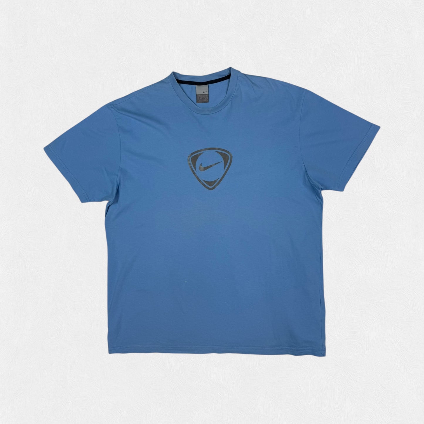 Vintage Nike shield football centre swoosh tee (XL)