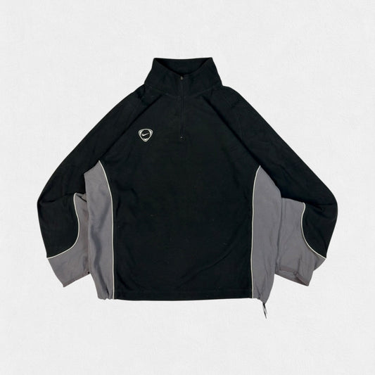 Vintage Nike shield football quarter zip fleece (XL)