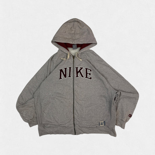 Vintage Nike spell out full zip hoodie (XL)