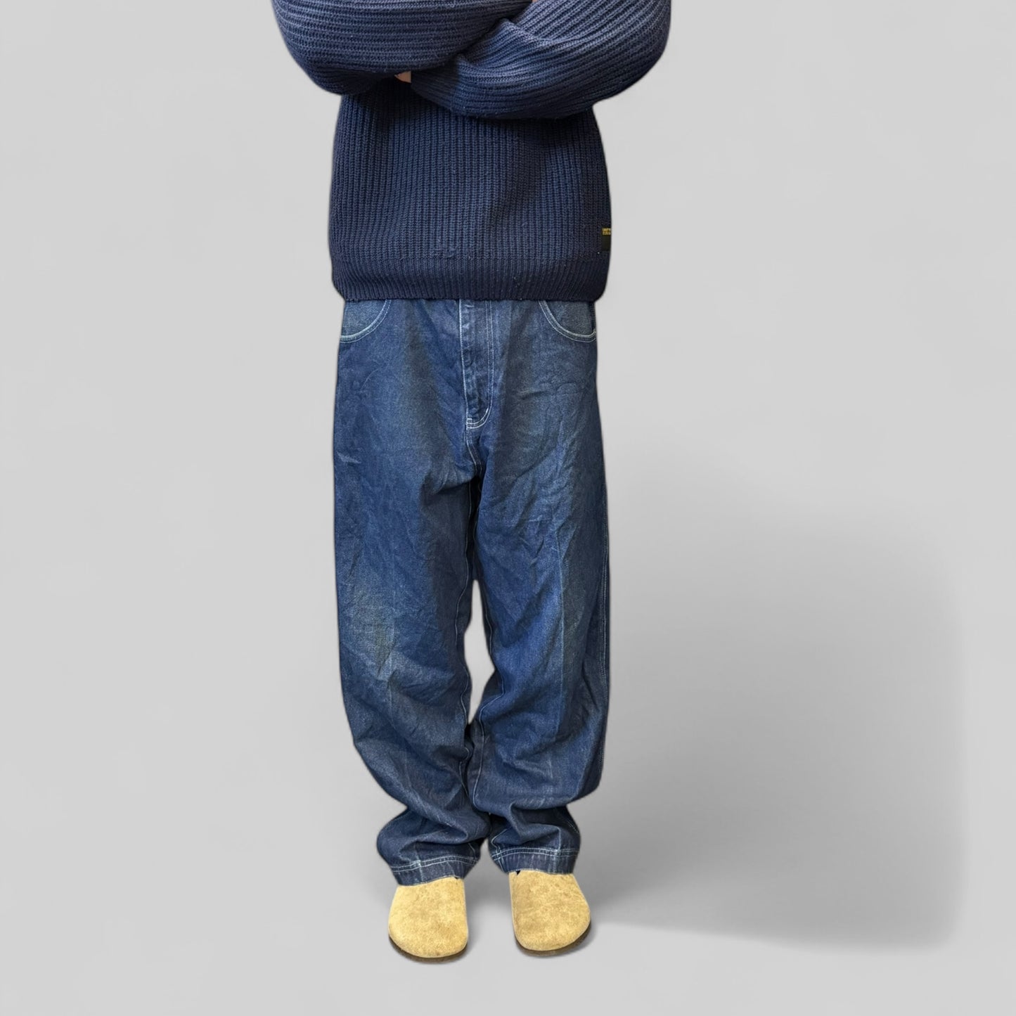 Vintage Hip Hop baggy Jeans (W38)