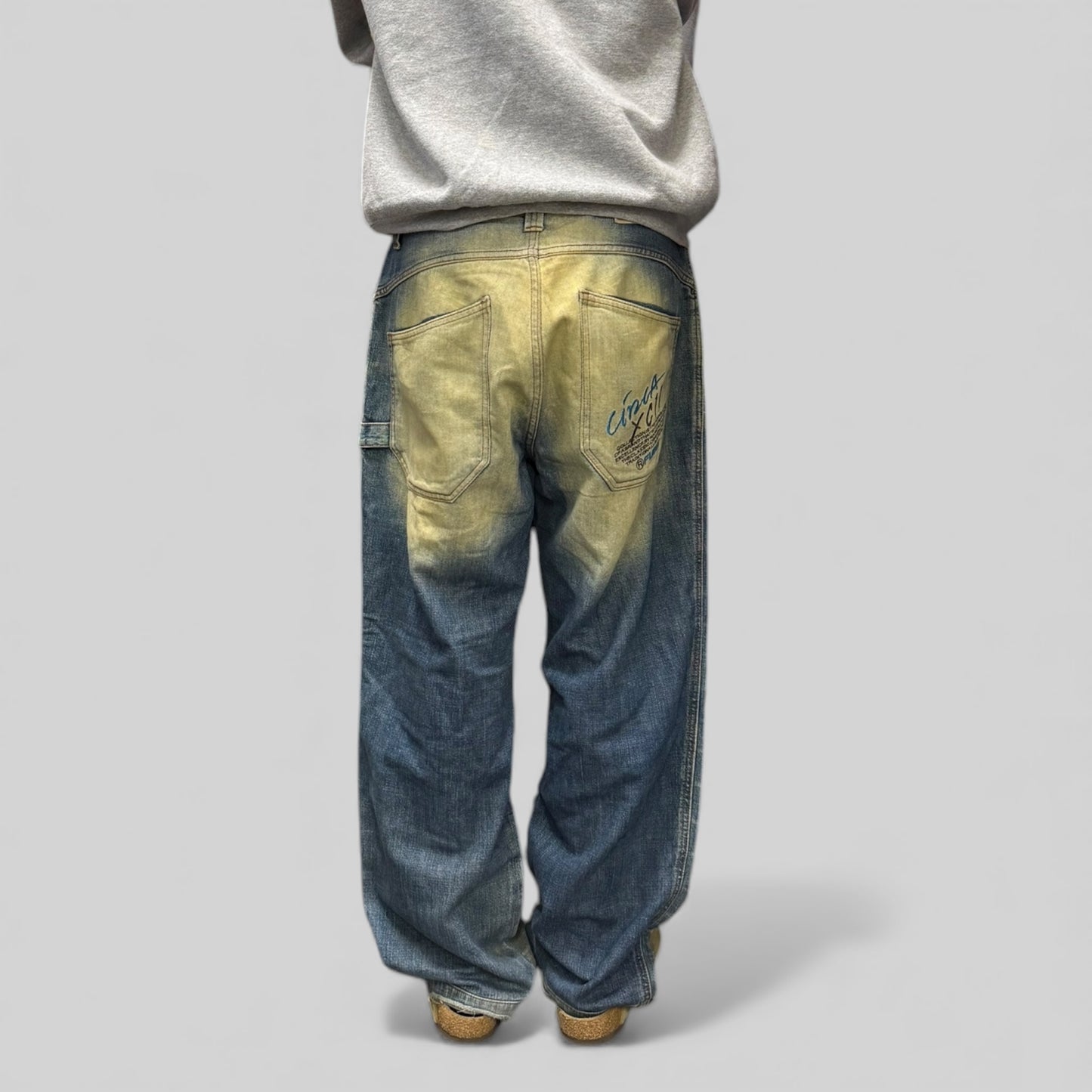 Vintage FUBU baggy hip hop jeans (W36)