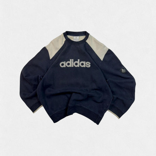 Vintage Adidas spell out sweatshirt (L)