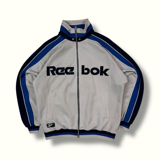 Vintage Reebok spell out track top (M)
