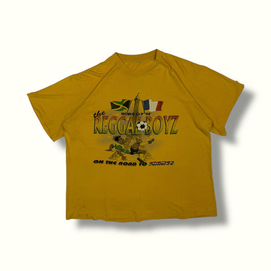 Vintage Jamaica world cup 1998 Reggae Boyz graphic tee (XL)