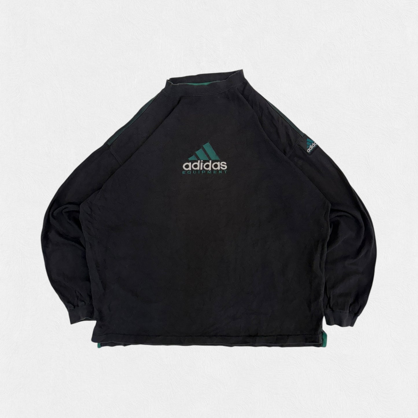 Vintage 90s Adidas equipment centre logo sweatshirt (L)