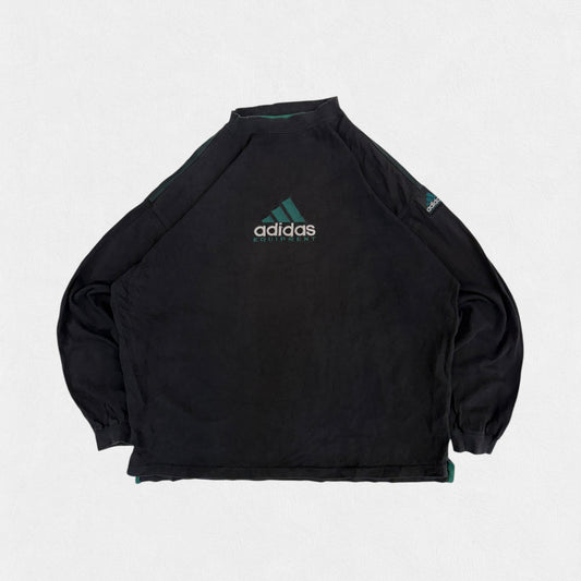 Vintage 90s Adidas equipment centre logo sweatshirt (L)