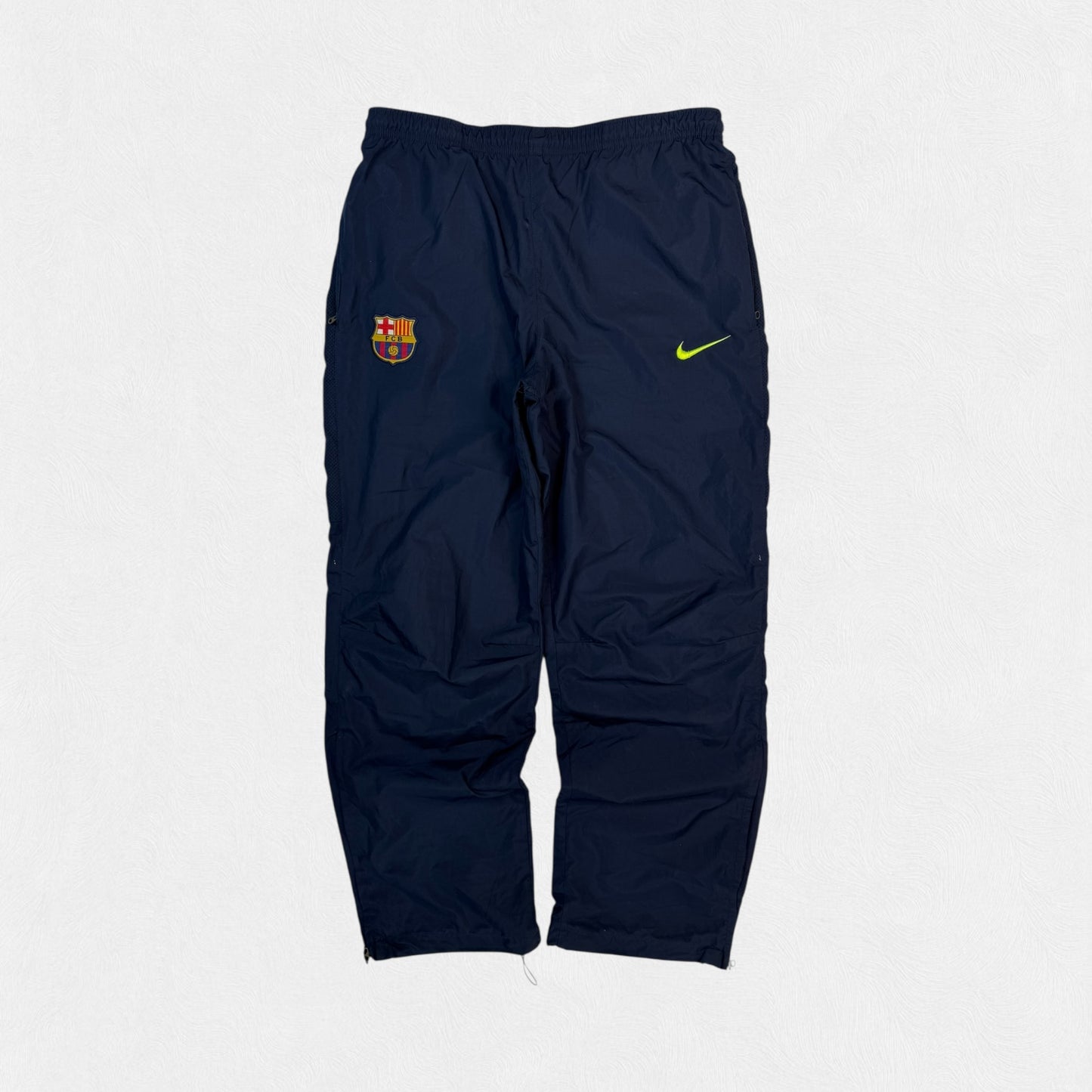 Vintage Barcelona 2009/10 Nike baggy track pants (S)